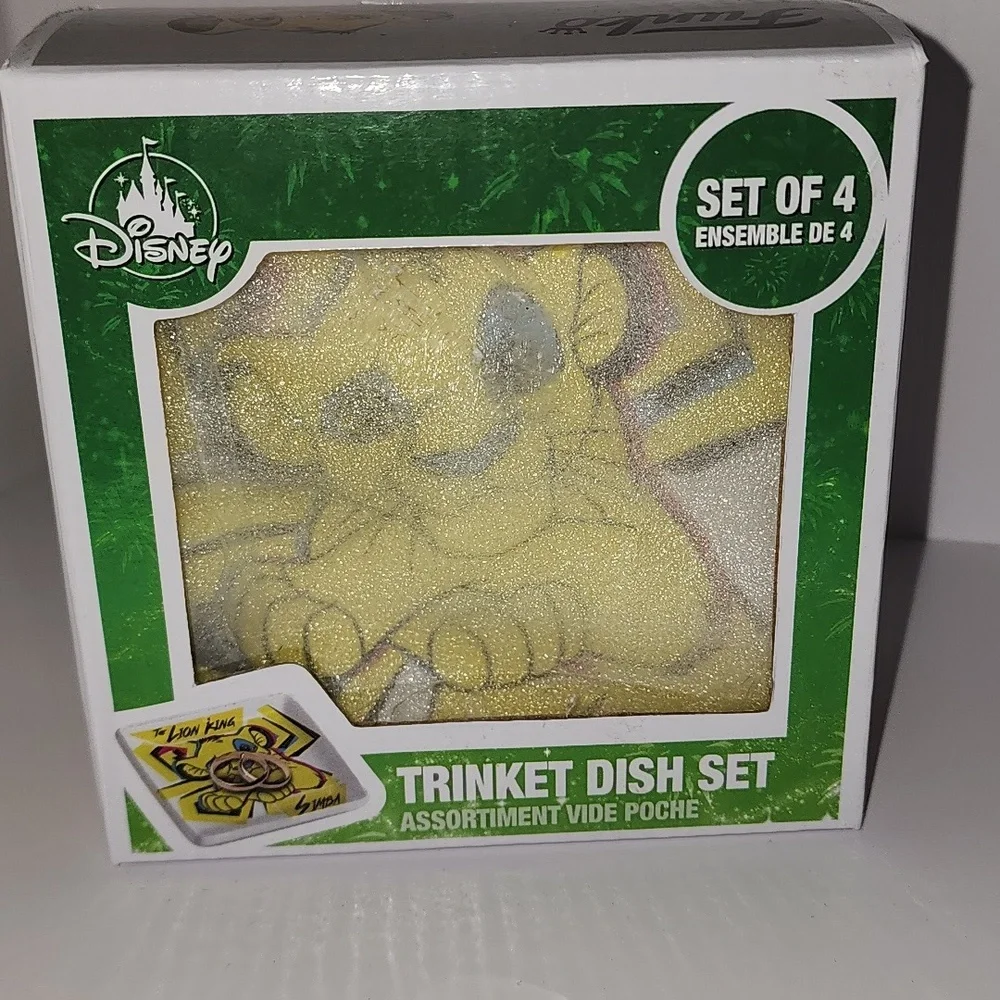 Disney Funko Set Of 4 The Lion King Decorative Plates Set